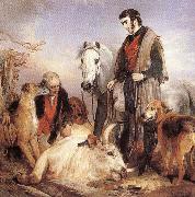 Sir Edwin Landseer Death of the Wild Bull oil